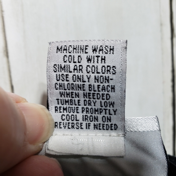 Avenue Black Faux Suede Long Skirt Size 22. Slits - Picture 6 of 6